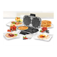 Produktbild för UNOLD 48241 - våffeljärn - silver