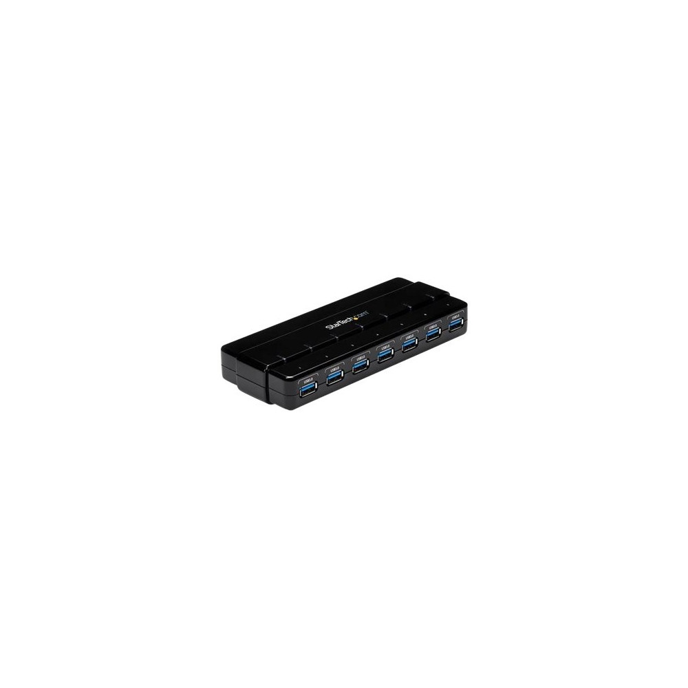 Produktbild för StarTech.com USB 3.0-hubb med 7 portar - stationär - hubb - 7 portar