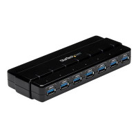 Produktbild för StarTech.com USB 3.0-hubb med 7 portar - stationär - hubb - 7 portar
