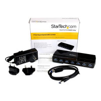 Produktbild för StarTech.com USB 3.0-hubb med 7 portar - stationär - hubb - 7 portar