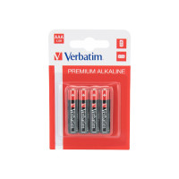 Produktbild för Verbatim batteri - 4 x AAA - alkaliskt