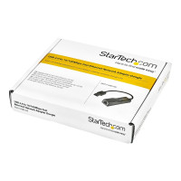 Produktbild för StarTech.com USB 2.0 till 10/100 Mbps Ethernet-nätverksadapterdongel - nätverksadapter - USB 2.0 - 10/100 Ethernet
