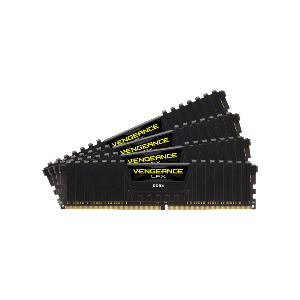 Produktbild för CORSAIR Vengeance LPX - DDR4 - sats - 32 GB: 4 x 8 GB - DIMM 288-pin - 2666 MHz / PC4-21300 - ej buffrad