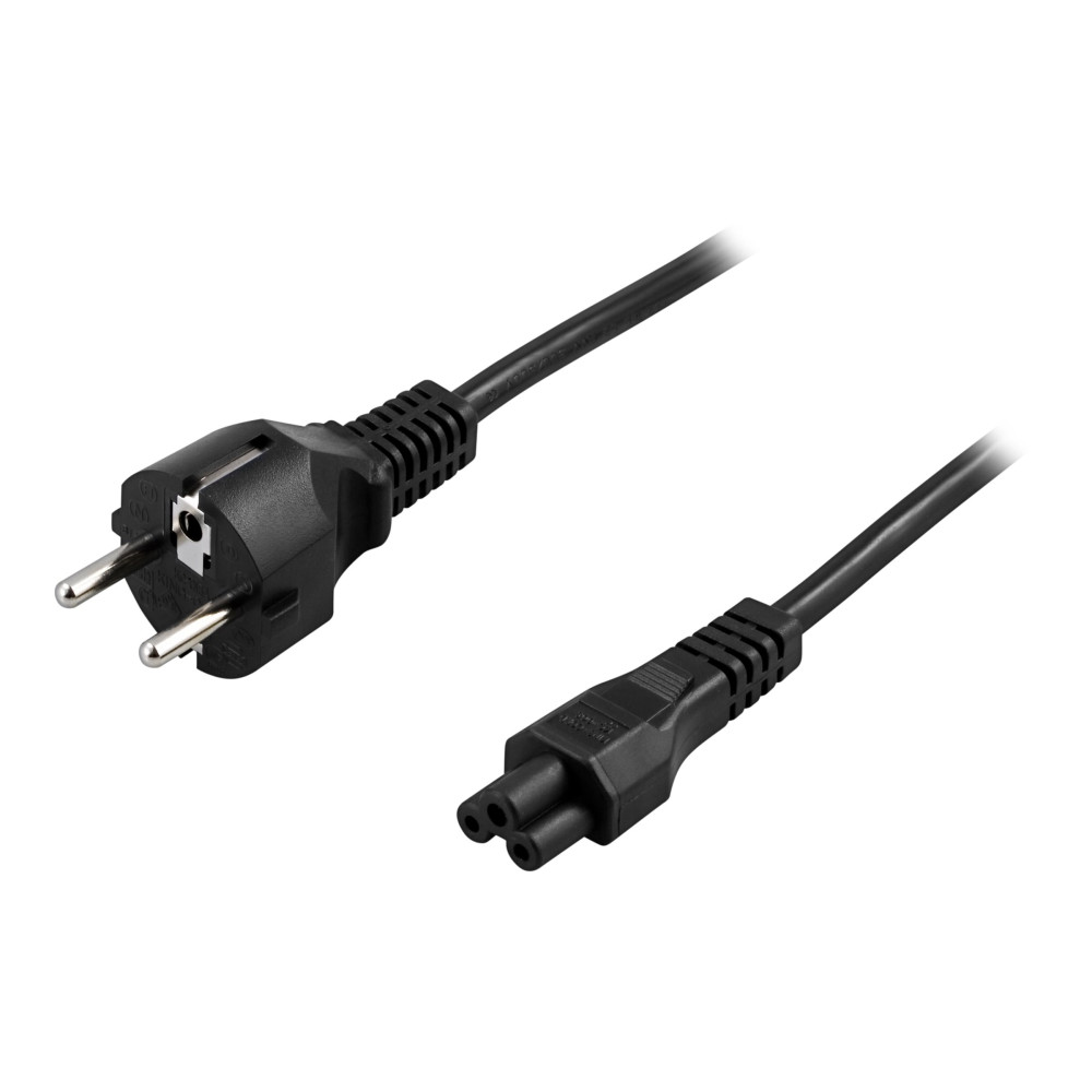 Produktbild för DELTACO DEL-109G - strömkabel - power CEE 7/7 till IEC 60320 C5 - 5 m