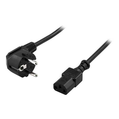 Deltaco DELTACO - strömkabel - power CEE 7/7 till power IEC 60320 C13 - 5 m