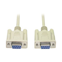 Produktbild för DELTACO - seriell kabel - DB-9 till DB-9 - 3 m