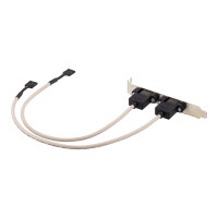 Produktbild för DELTACO - USB-panel - 5 stifts USB 2.0-rubrik till USB - 30 cm