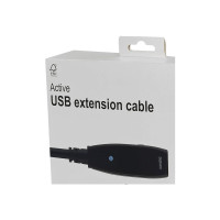 Produktbild för DELTACO USB3-1002 - USB-förlängningskabel - USB typ A till USB typ A - 5 m