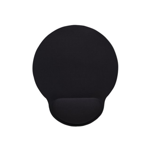 Manhattan Computer Products Manhattan Wrist Gel Support Pad and Mouse Mat, Black, 241 Ã— 203 Ã— 40 mm, non slip base, Lifetime Warranty, Card Retail Packaging - mustablett med handledskudde