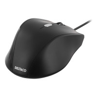 Produktbild för DELTACO MS-774 - mus - USB - svart