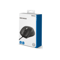 Produktbild för DELTACO MS-774 - mus - USB - svart