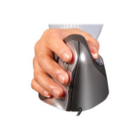 Produktbild för Bakker Elkhuizen Evoluent Vertical Mouse 4 - vertikal mus - USB