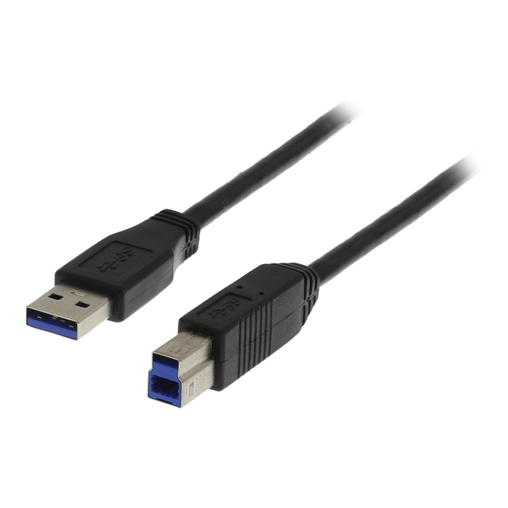 Produktbild för DELTACO USB3-110S - USB-kabel - USB typ A till USB Type B - 1 m