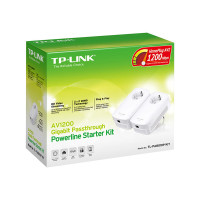 Produktbild för TP-Link TL-PA8010P KIT - Starter Kit - Powerline-adapter - vägginsticksbar