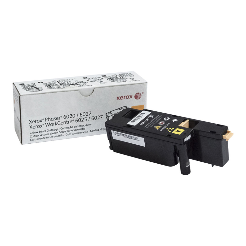 Produktbild för Xerox WorkCentre 6027 - gul - original - tonerkassett