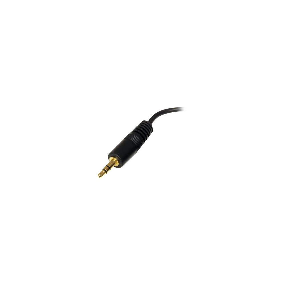 Produktbild för StarTech.com 1,8 m 3,5 mm stereoaudiokabel - M/M - ljudkabel - 1.8 m