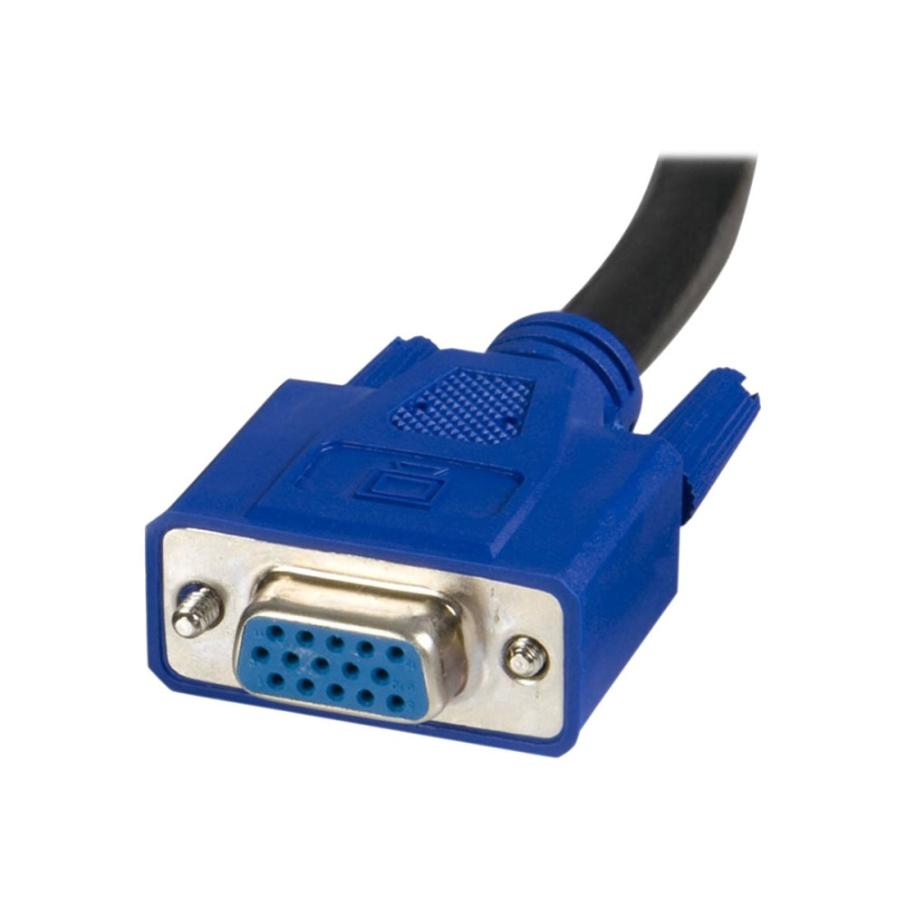 Produktbild för StarTech 3 m 2-i-1 universell USB KVM-kabel - video/USB-kabel - 3 m