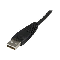 Produktbild för StarTech 3 m 2-i-1 universell USB KVM-kabel - video/USB-kabel - 3 m