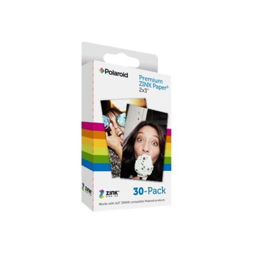 Polaroid Polaroid Premium ZINK Paper - fotopapper - 30 ark - 50.8 x 76.2 mm