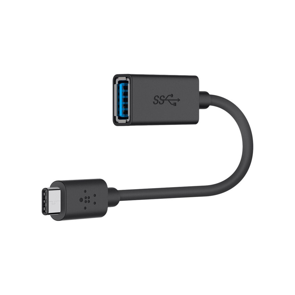 Produktbild för Belkin 3.0 USB-C to USB-A Adapter - USB typ C-adapter - USB-C till USB typ A