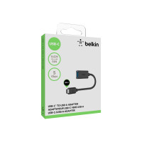 Produktbild för Belkin 3.0 USB-C to USB-A Adapter - USB typ C-adapter - USB-C till USB typ A