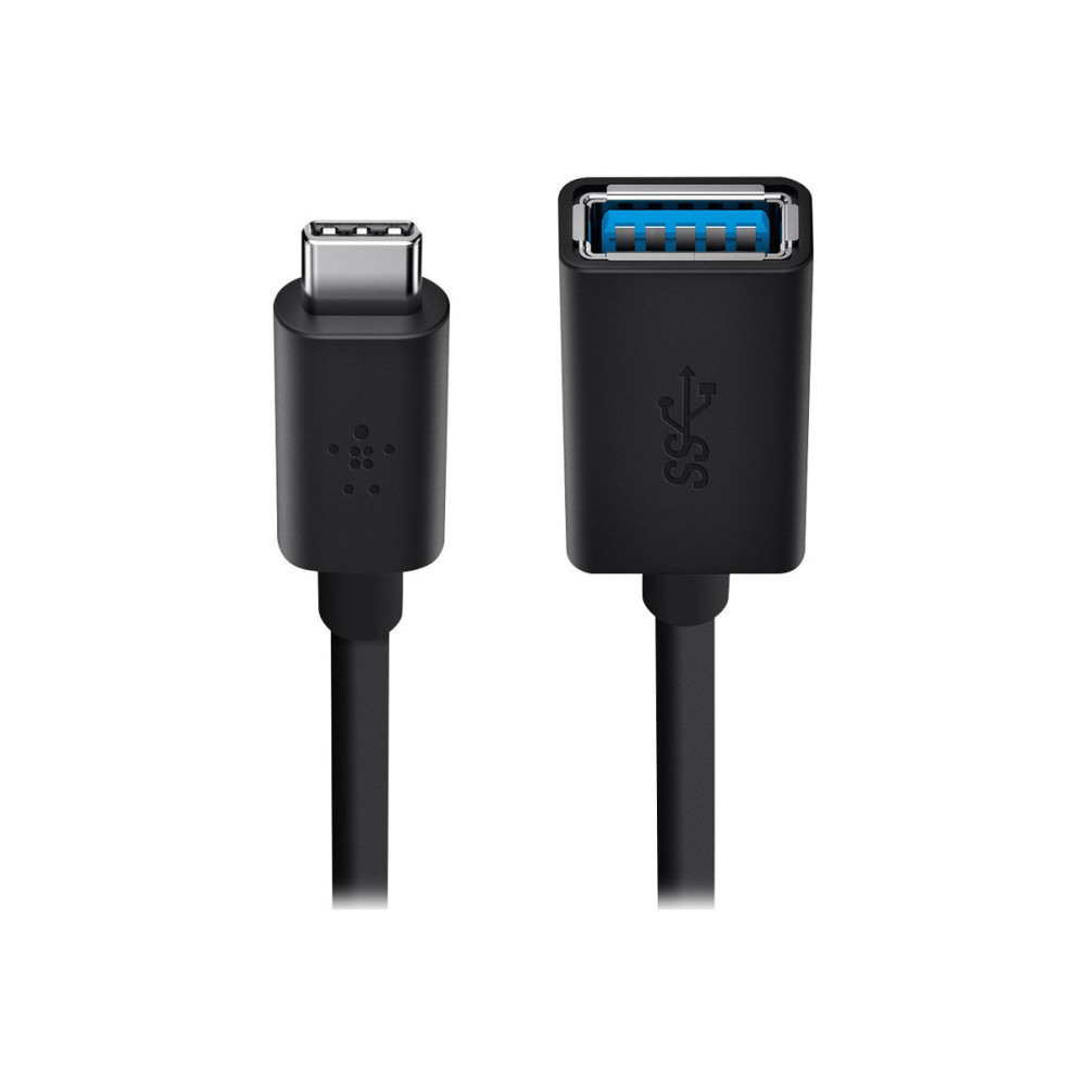 Produktbild för Belkin 3.0 USB-C to USB-A Adapter - USB typ C-adapter - USB-C till USB typ A