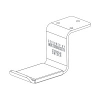 Produktbild för Multibrackets M Headset Holder monteringssats - för hörlurar/headset - svart