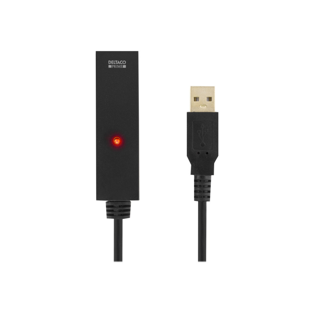Produktbild för DELTACO USB2-EX7M - USB-förlängningskabel - USB till USB - 7 m