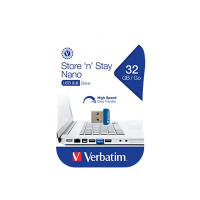 Produktbild för Verbatim Store 'n' Stay NANO - USB flash-enhet - 32 GB