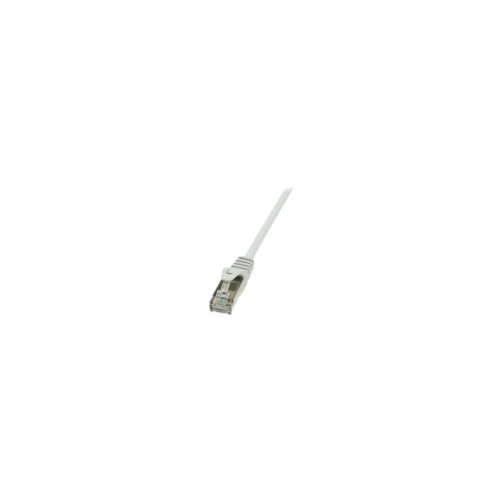 Produktbild för LogiLink patch-kabel - 2 m - grå