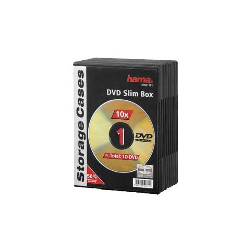 Hama Hama slimmat förvaringsetui för DVD