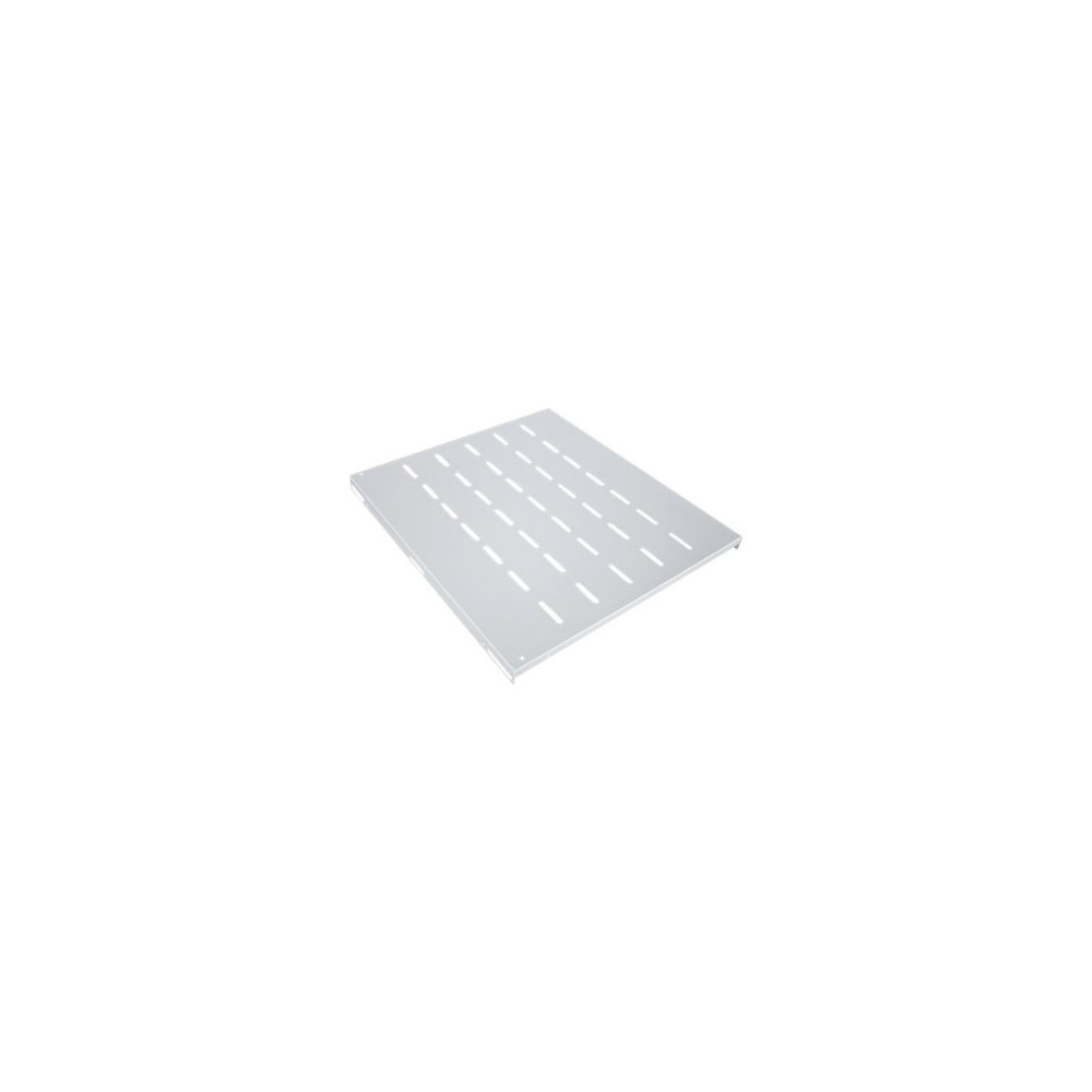 Produktbild för Intellinet 19" Fixed Shelf, 1U, 345mm Depth, Max 100kg, Grey - hylla för rack - 1U