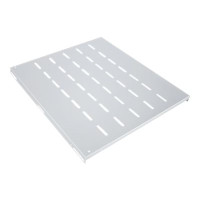 Produktbild för Intellinet 19" Fixed Shelf, 1U, 345mm Depth, Max 100kg, Grey - hylla för rack - 1U