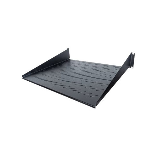 intellinet Intellinet 19" Cantilever Shelf, 2U, 2-Point Front Mount, 400mm Depth, Vented, Max 25kg, Black, Three Year Warranty - hylla för rack - 2U