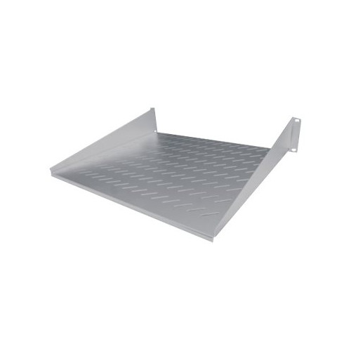 intellinet Intellinet 19" Cantilever Shelf, 2U, 2-Point Front Mount, 400mm Depth, Vented, Max 25kg, Grey, Three Year Warranty - hylla för rack - 2U