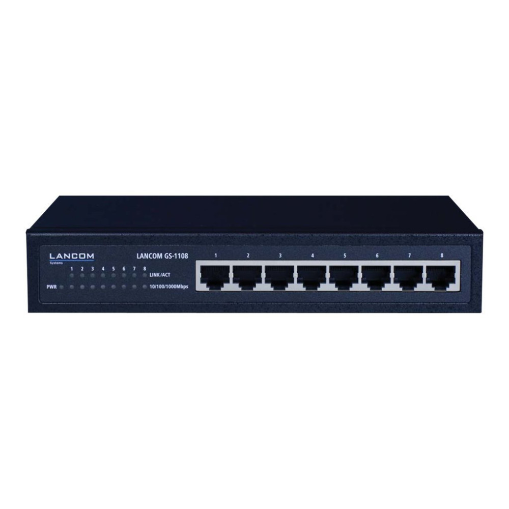Produktbild för LANCOM GS-1108 - switch - 8 portar