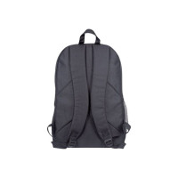 Produktbild för Manhattan Knappack Backpack 15.6", Black, LOW COST, Lightweight, Internal Laptop Sleeve, Accessories Pocket, Padded Adjustable Shoulder Straps, Water Bottle Holder, Three Year Warranty - ryggsäck för bärbar dator