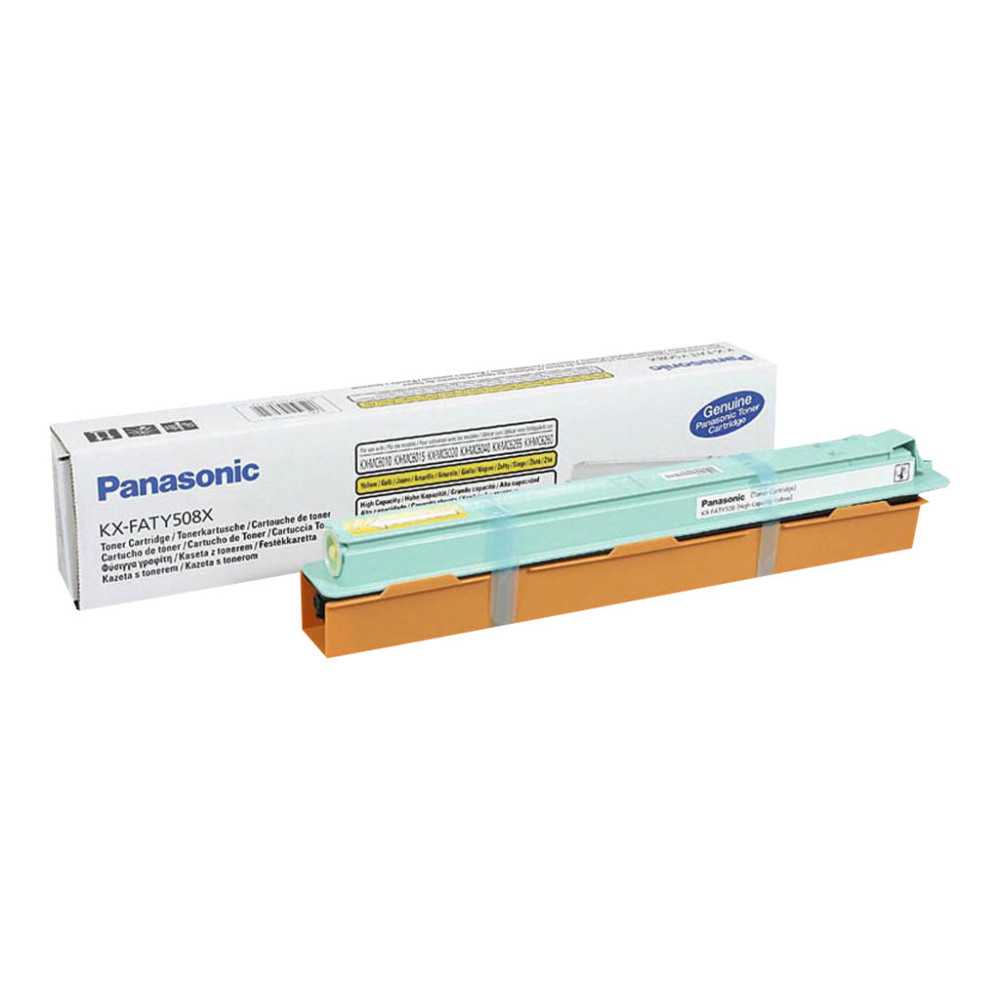 Produktbild för Panasonic KX-FATC506X - cyan - original - tonerkassett