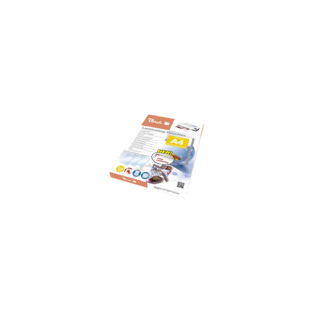 Produktbild för Peach - 100-pack - A4 - lamineringsfickor