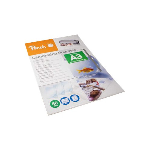 Peach Peach - 25-pack - A3 - lamineringsfickor