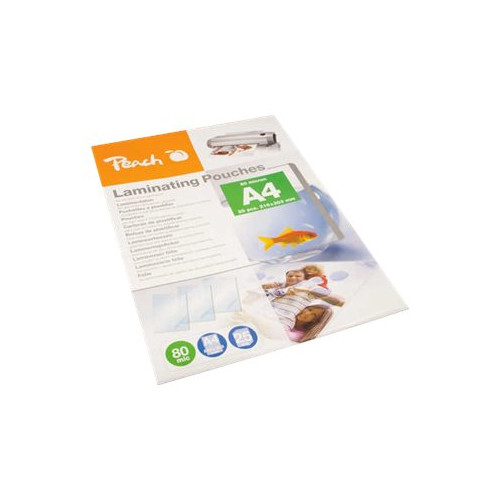 Peach Peach - 25-pack - 216 x 303 mm - lamineringsfickor
