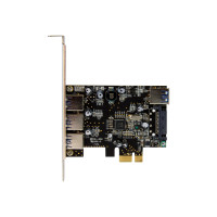 Produktbild för StarTech.com PCI Express USB 3.0-kort med 4 portar - USB-adapter - PCIe 2.0 - USB 3.0 x 4