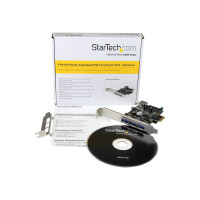 Produktbild för StarTech.com PCI Express USB 3.0-kort med 4 portar - USB-adapter - PCIe 2.0 - USB 3.0 x 4