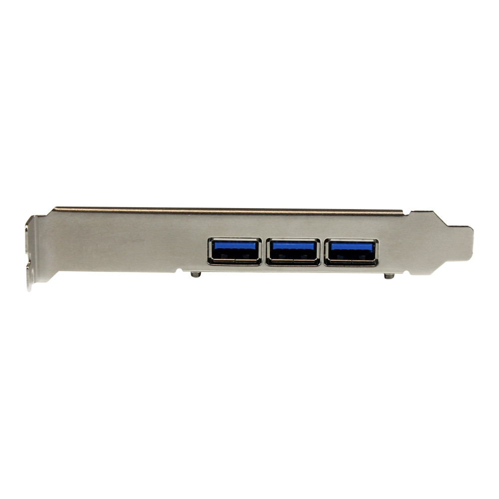 Produktbild för StarTech.com PCI Express USB 3.0-kort med 4 portar - USB-adapter - PCIe 2.0 - USB 3.0 x 4