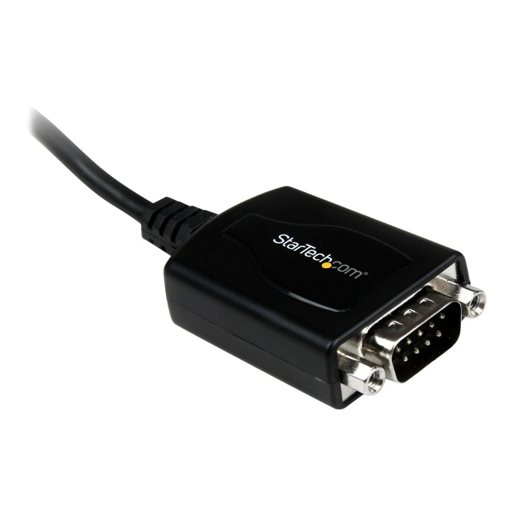 Produktbild för StarTech.com 30 cm USB till RS232 seriell DB9 kabeladapter med COM-retention - seriell adapter - USB - RS-232