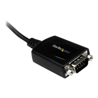 Produktbild för StarTech.com 30 cm USB till RS232 seriell DB9 kabeladapter med COM-retention - seriell adapter - USB - RS-232