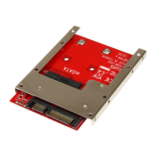 StarTech.com StarTech.com mSATA-SSD till 2,5" SATA-adapter-konverterare - kontrollerkort - SATA 6Gb/s - SATA 6Gb/s