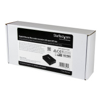 Produktbild för Startech Gigabit Ethernet-fibermediaomvandlare med öppen SFP-port - fibermediekonverterare - 10Mb LAN, 100Mb LAN, 1GbE