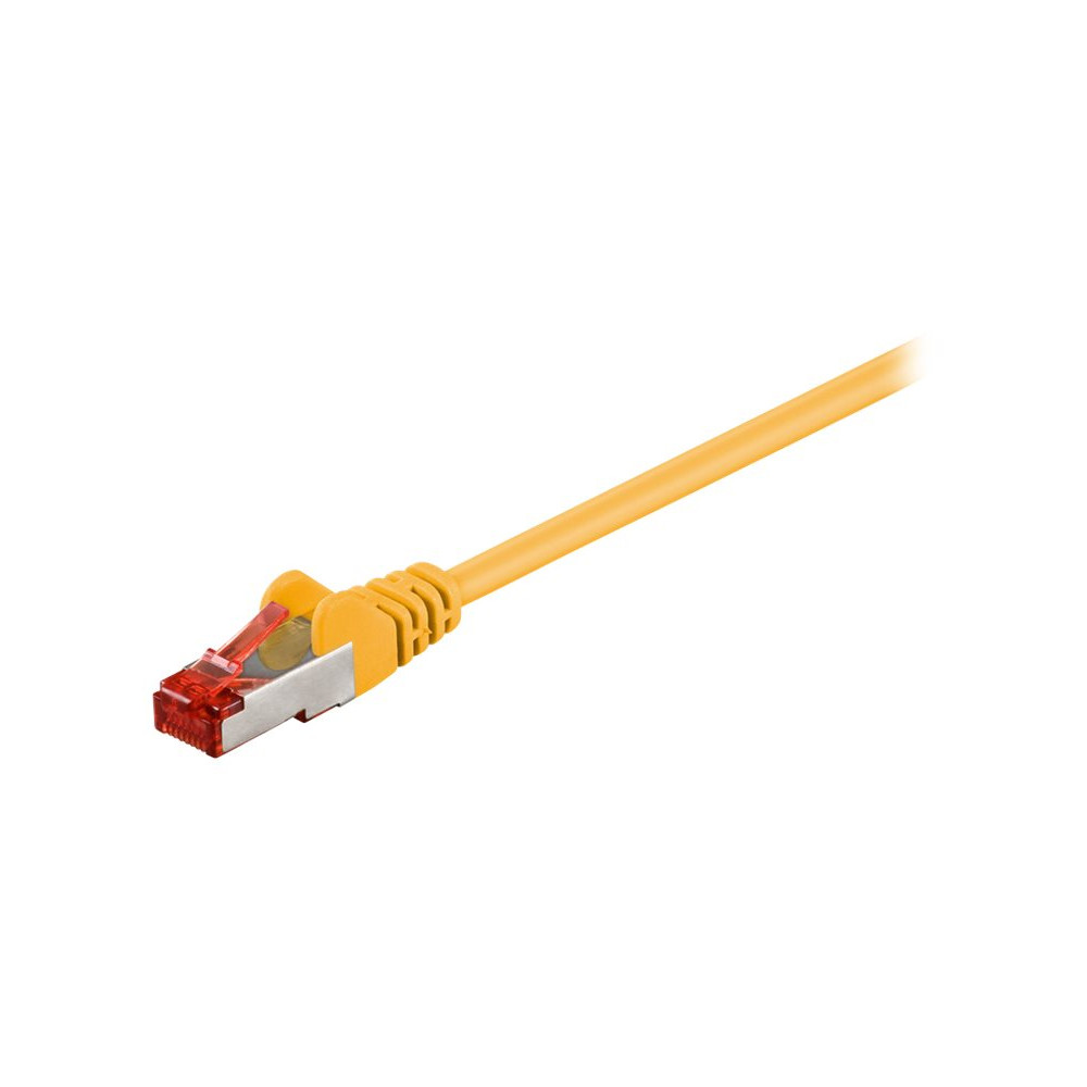Produktbild för goobay patch-kabel - 50 cm - gul