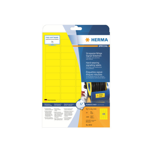 HERMA HERMA Special - filmetiketter - matt - 1200 stk - 21.2 x 45.7 mm